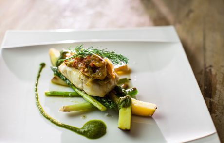 Cherne (Zackenbarsch) mit mojo cilantroo